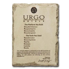 Stonecast wall Plaque Crystal House