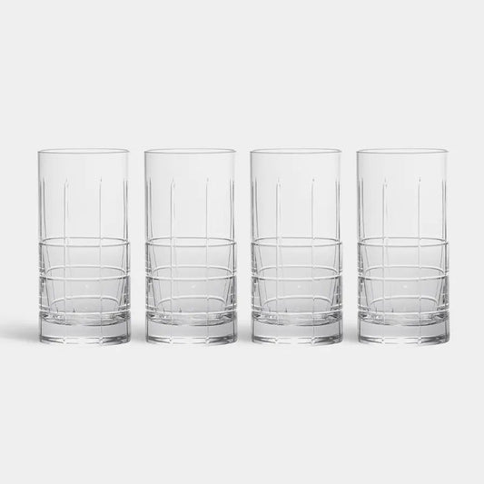 Street Street Tumbler Set of 4 Jan Johansson Orrefors - Crystal House