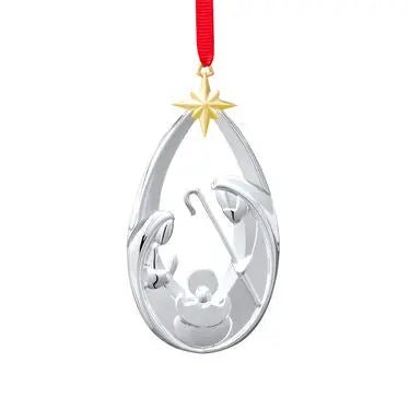 The Holy Family Ornament Nambé