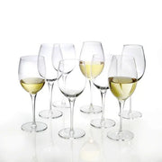 The White Wine Enthusiast Bundle 8-piece glass set by Nambé
