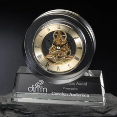 Tondo Crystal Clock Crystal House