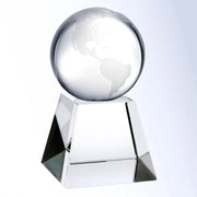 TOP OF THE WORLD GLOBE Crystal House - Prism