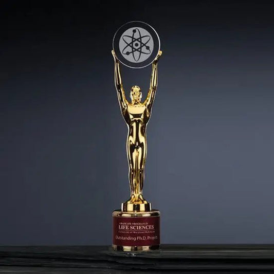 Transforming Achievement Award 15 Â½" Crystal House