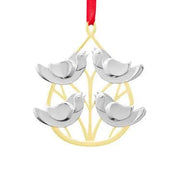 Twelve Days of Christmas: Four Calling Birds Ornament Nambé