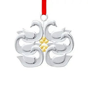 Twelve Days of Christmas: Six Geese A Laying Ornament Nambé