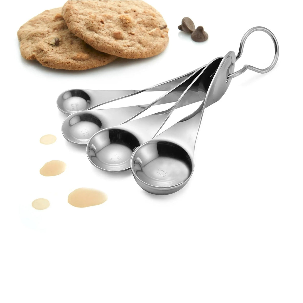 Twist Measuring Spoons Nambé