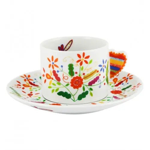 Vila Verde Tea Cup & Saucer - Vila Verde - Dinnerware - Vista Alegre Vista Alegre - Crystal House