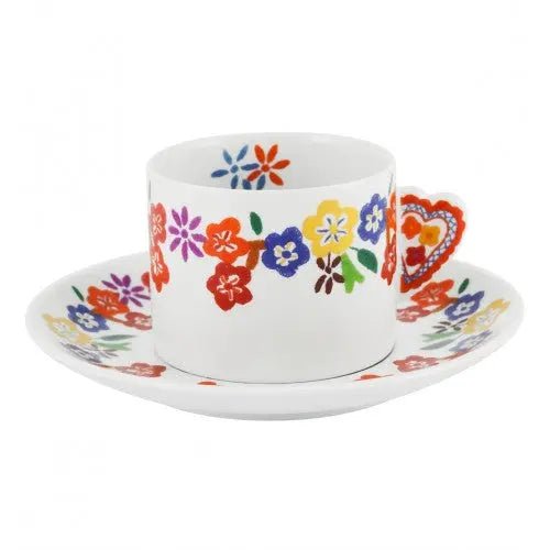 Vila Verde Tea Cup & Saucer - Vila Verde - Dinnerware - Vista Alegre Vista Alegre - Crystal House