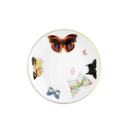 BUTTERFLY PARADE BUTTER DISH Vista Alegre