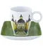 SET 4 COFFEE CUPS & SAUCERS - ALMA DE COIMBRA - Crystal House
