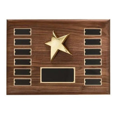 Walnut Perpetual Star Crystal House