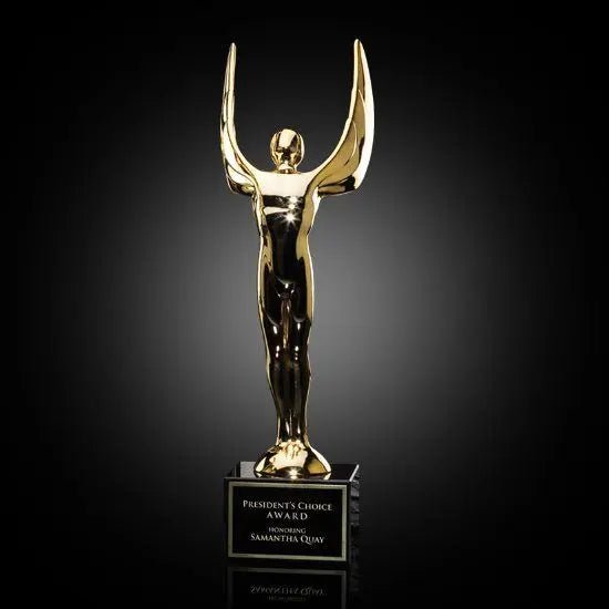 Winged Achievement on Marble Crystal House