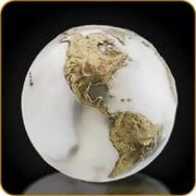 World Globe Crystal House