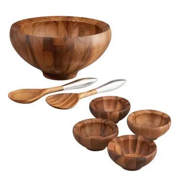 Yaro 7-Piece Salad Set Nambé
